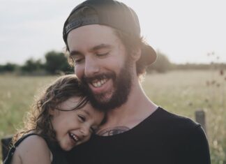 Kid and dad