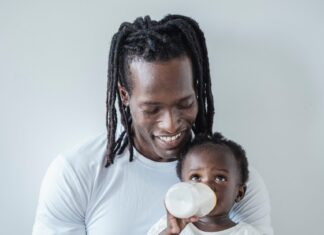 Baby eating