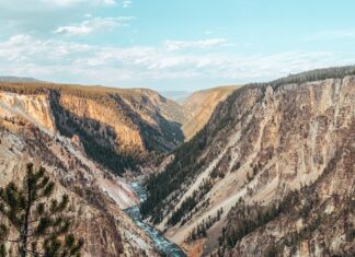 mountainous valley