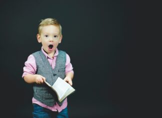 Boy in Gray Vest