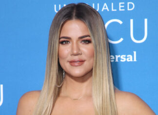 Khloe Kardashian at the NBC/Universal Upfront Presentation in 2017