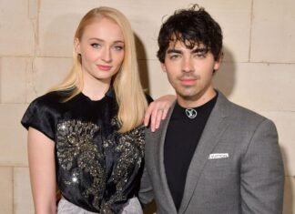 Sophie Turner and Joe Jonas in the front row at the Louis Vuitton show in 2018