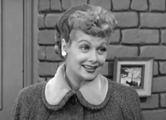 Lucille Ball in "I Love Lucy"