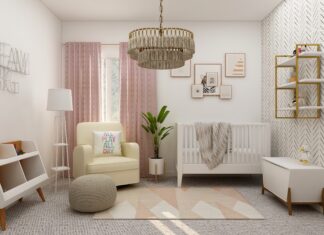 newborn baby's room