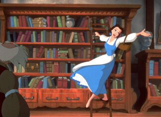 Film stills of "Beauty and the Beast"