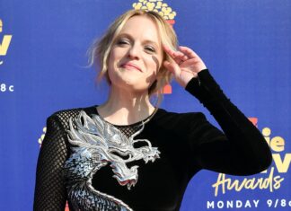 Elisabeth Moss at the MTV Movie & TV Awards in 2019