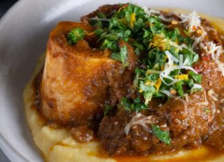 Osso Buco and Gremolata with Creamy Polenta