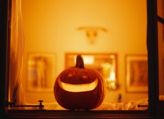 Halloween window